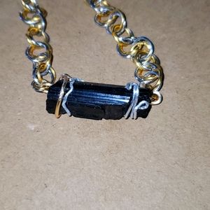 Black tourmaline protection necklace